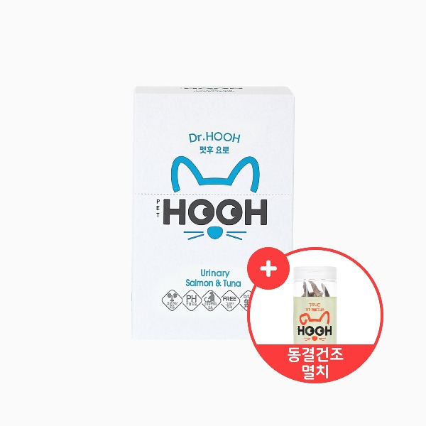 [🌬️본격 월동준비 이벤트] 펫후 Dr.HOOH  고양이 요로건강 케어 영양제 30개입 구매 시 동결건조 거제 멸치 선물